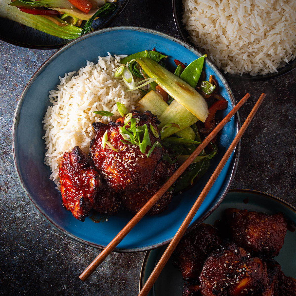 Grilled Portuguese Chicken & Rice